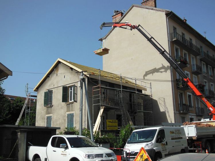 Travaux de charpente couverture zinguerie Grenoble 2012 (2)